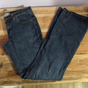 Levi's juniors size 5 long boot cut jeans.